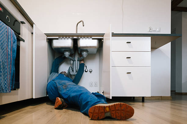 Professional Plumbing technician working in Chichester, NH